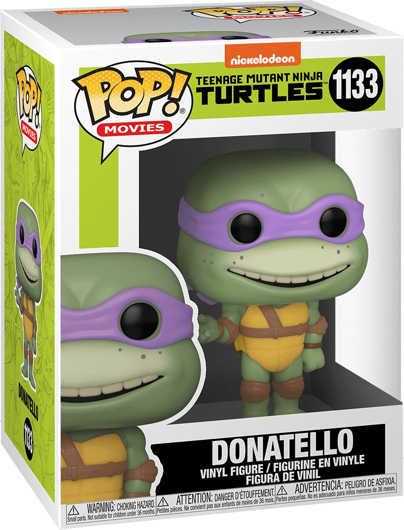 Pop! Movies - Teenage Mutant Ninja Turtles - Donatello - #1133 Funko 889698561600