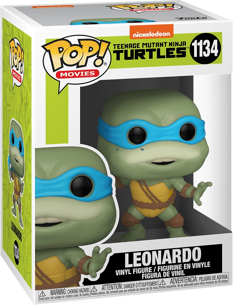 Pop! Movies - Teenage Mutant Ninja Turtles - Leonardo - #1134 Funko 889698561617