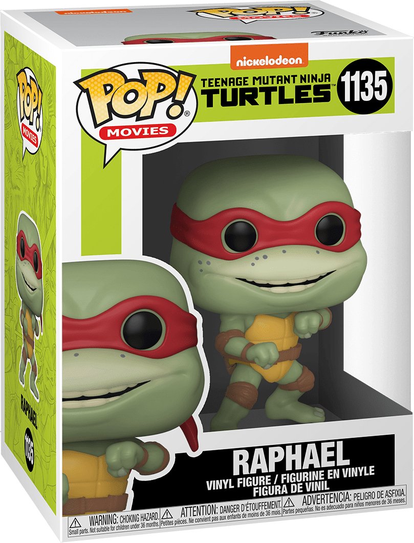 Pop! Movies - Teenage Mutant Ninja Turtles - Raphael - #1135 Funko 889698561648