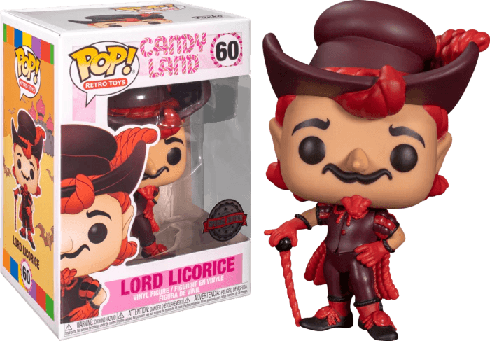 Pop! Retro Toys - Candy Land - Lord Licorice - #60 - SPECIAL Edition Funko 889698545877