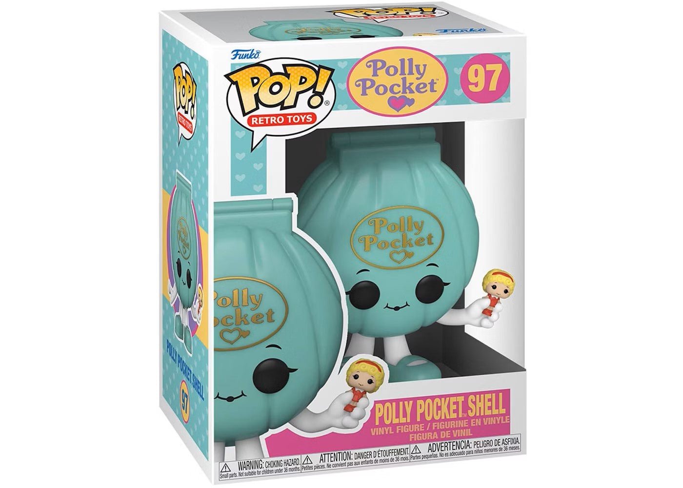 Pop! Retro Toys - Mattel - Polly Pocket Shell - #97 Funko 889698578127