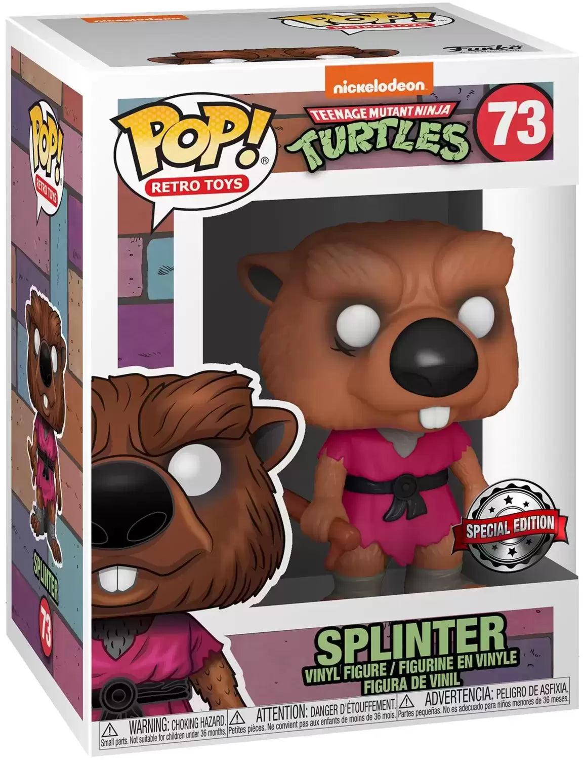 Pop! Retro Toys - Teenage Mutant Ninja Turtles - Splinter - #73 - SPECIAL Edition Funko 889698517249