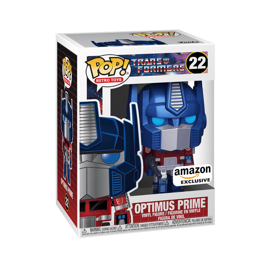 Pop! Retro Toys - Transformers - Optimus Prime - #22 - Amazon EXCLUSIVE Funko 889698517294