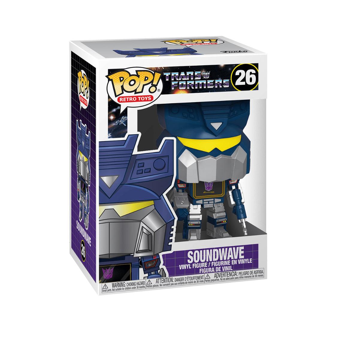 Pop! Retro Toys - Transformers - Soundwave - #26 Funko 889698509695