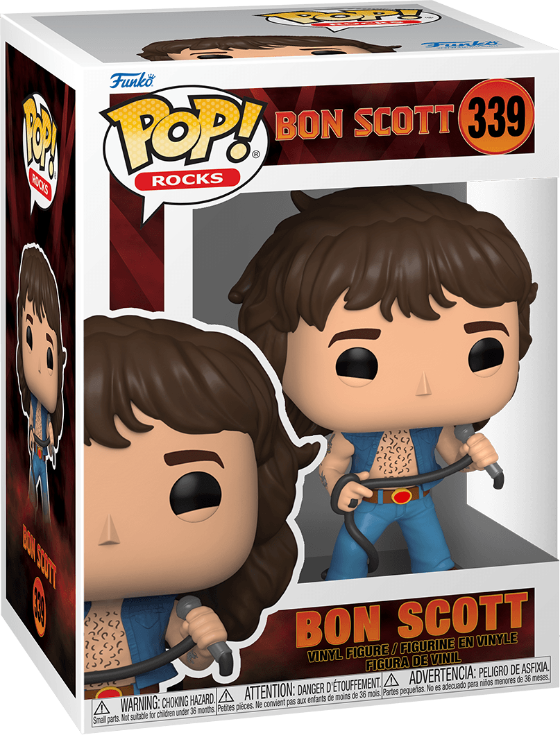 Pop! Rocks - AC/DC - Bon Scott - #339 - Hobby Champion Inc