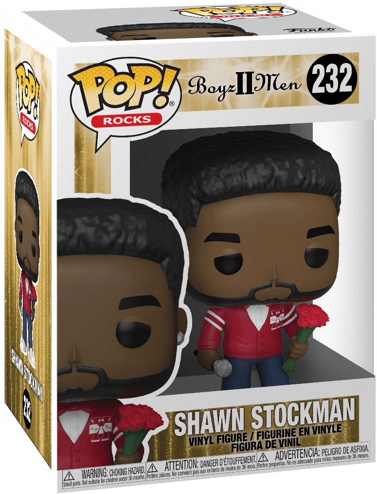 Pop! Rocks - Boys II Men - Shawn Stockman - #232 Funko 889698567282