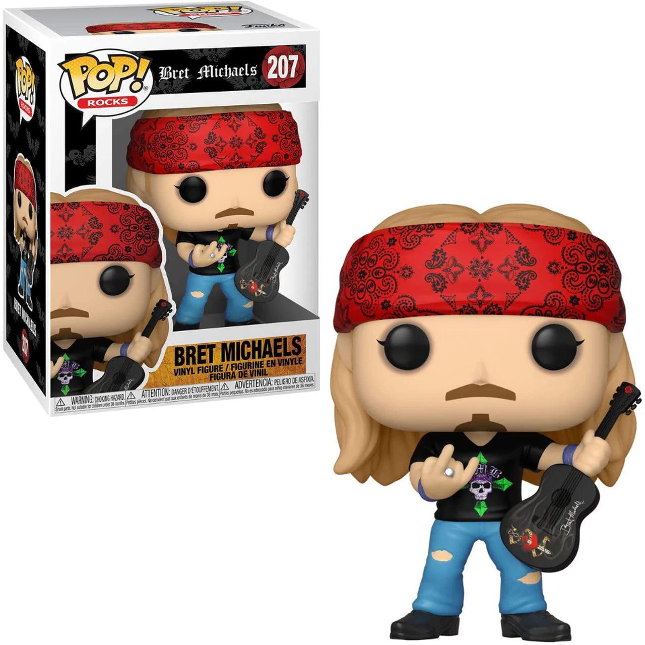 Pop! Rocks - Bret Michaels - #207 Funko 889698529297