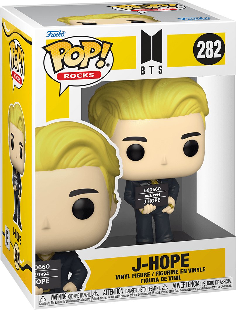 Pop! Rocks - BTS - J - Hope - #282 Funko 889698640435