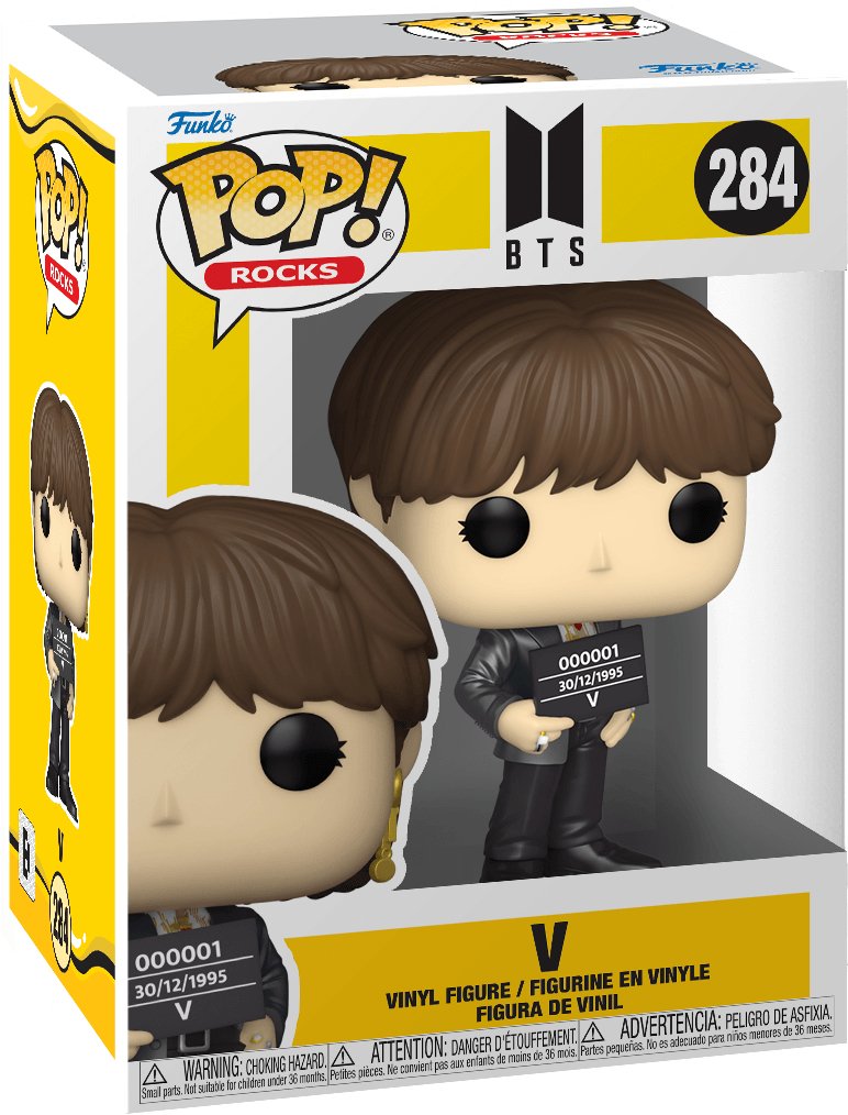 Pop! Rocks - BTS - V - #284 Funko 889698640497