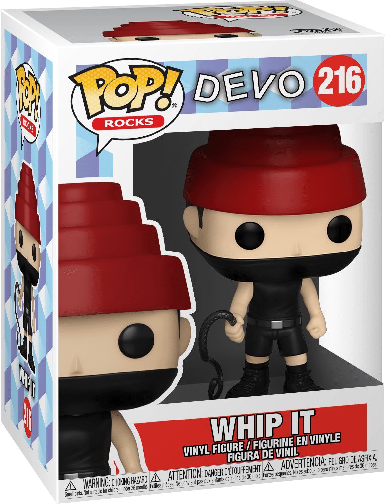 Pop! Rocks - Devo - Whip It - #216 Funko 889698557900