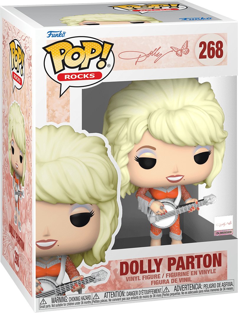 Pop! Rocks - Dolly Parton - #268 Funko 889698640428