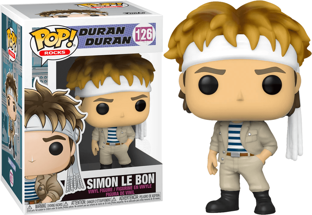 Pop! Rocks - Duran Duran - Simon Le Bon - #126 Funko 889698412346