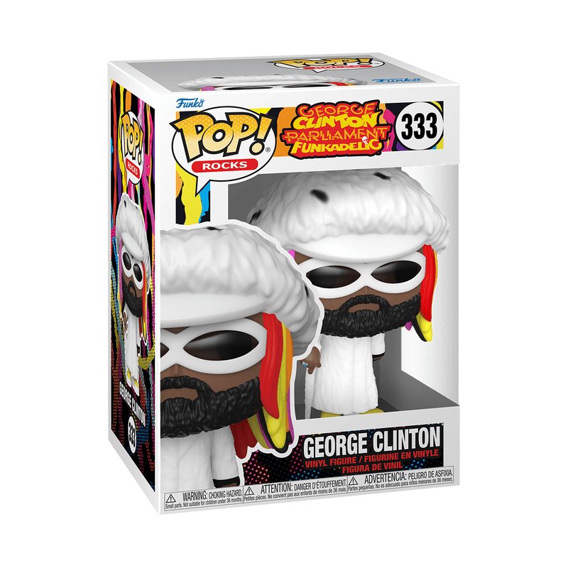 Pop! Rocks - George Clinton Parliament Funkadelic - George Clinton - #333 Funko 889698675222