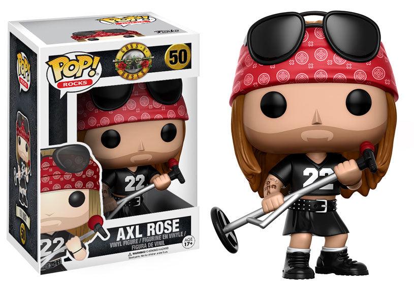 Pop! Rocks - Guns N' Roses - Axl Rose - #50 Funko 889698106887