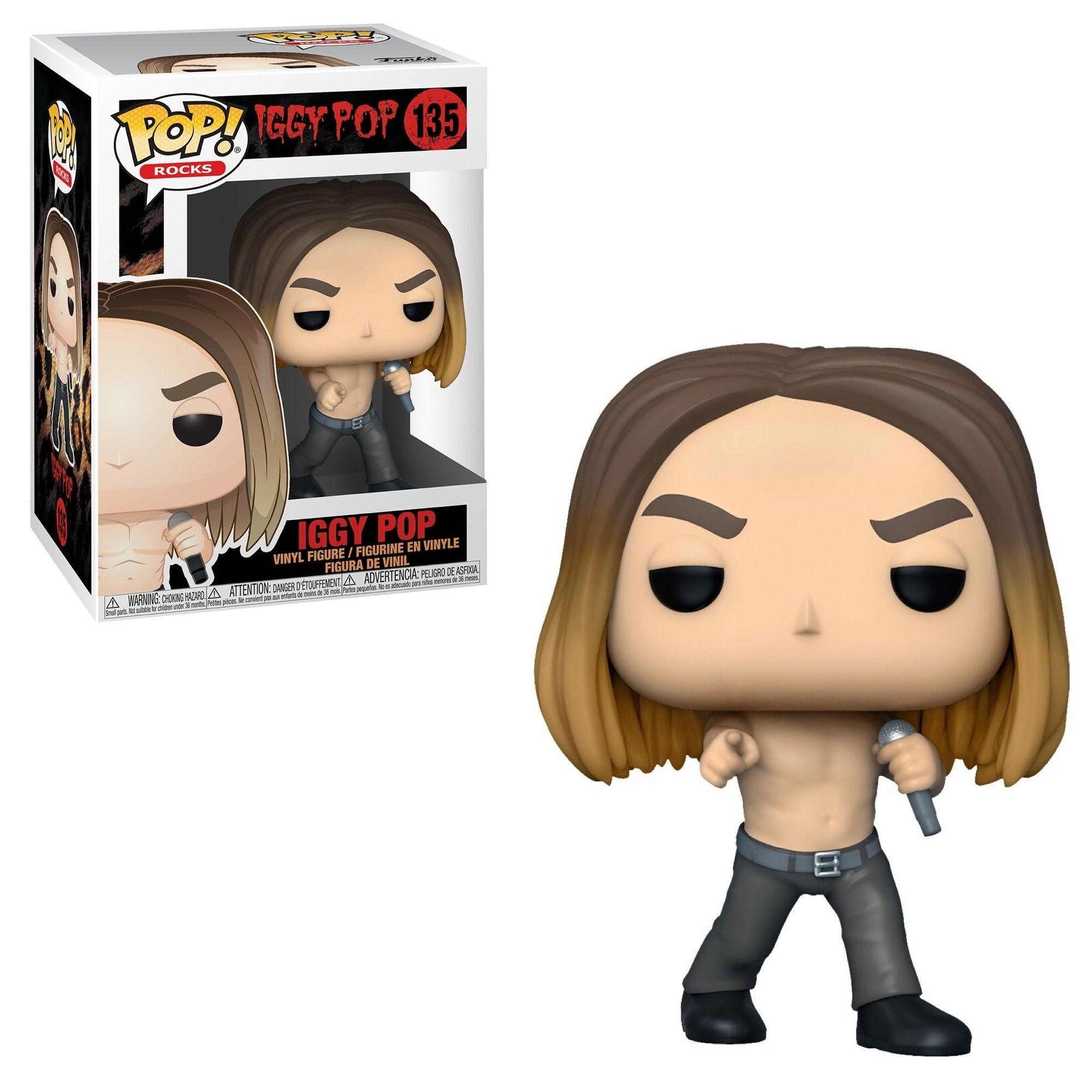 Pop! Rocks - Iggy Pop - #135 Funko 889698412407