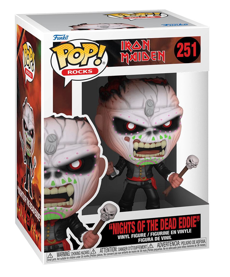 Pop! Rocks - Iron Maiden - "Nights of the Dead Eddie" - #251 Funko 889698576109