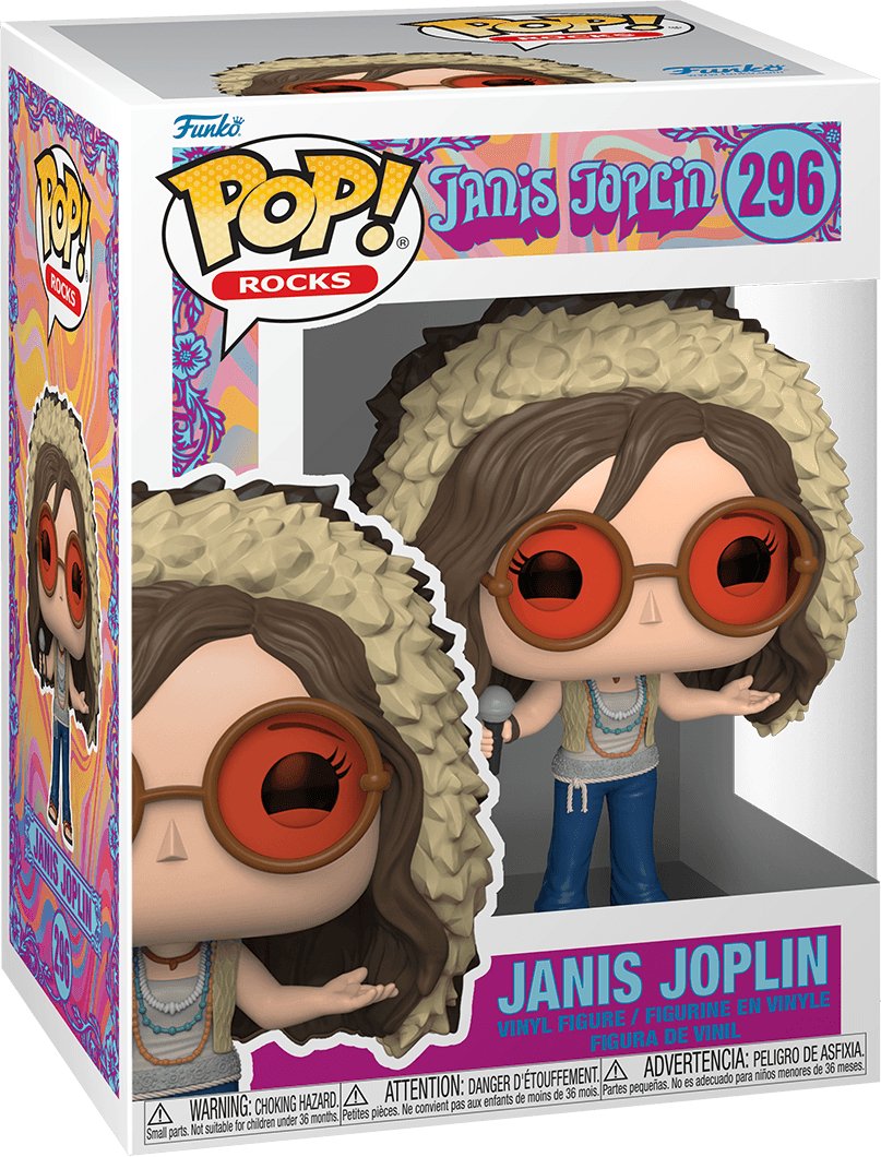 Pop! Rocks - Janis Joplin - #296 Funko 889698675482