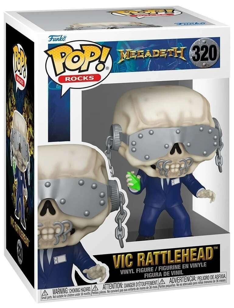 Pop! Rocks - Megadeth - Vic Rattlehead - #320 Funko 889698657723