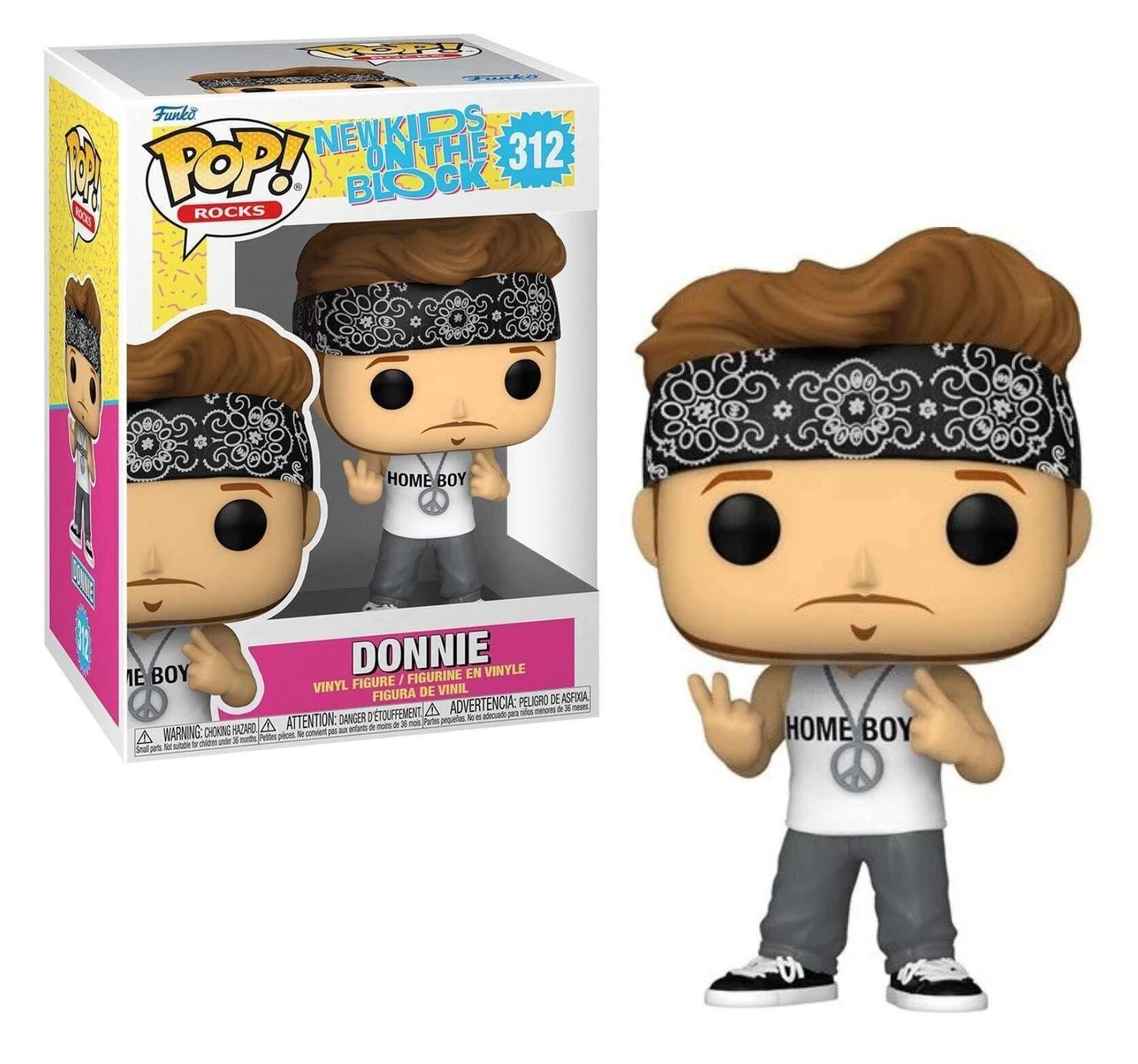 Pop! Rocks - New Kids On The Block - Donnie - #312 Funko 889698596138