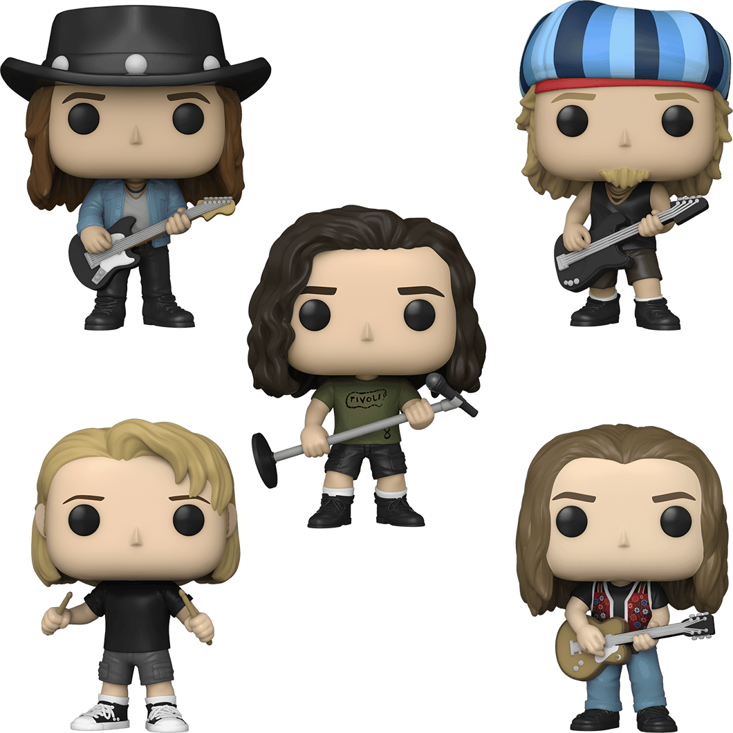 Pop! Rocks - Pearl Jam - Mike McCready / Jeff Ament / Eddie Vedder / Matt Cameron / Stone Gossard (5 Pack) Funko 889698600422