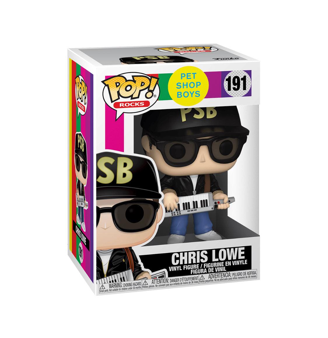 Pop! Rocks - Pet Chop Boys - Chris Lowe - #191 Funko 889698412070