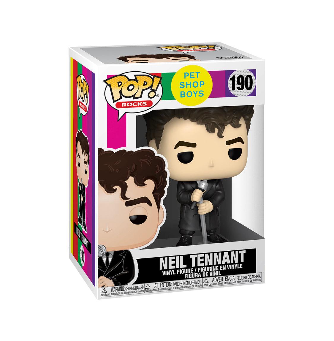 Pop! Rocks - Pet Chop Boys - Neil Tennant - #190 Funko 889698412070