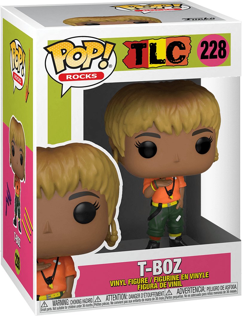 Pop! Rocks - TLC - T - Boz - #228 Funko 889698567343