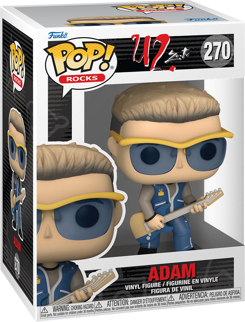 Pop! Rocks - U2 - Adam - #270 Funko 889698640329