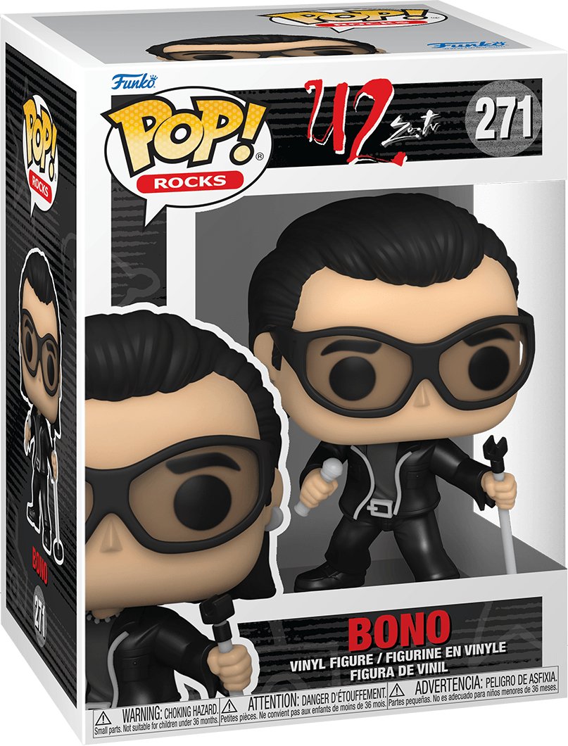 Pop! Rocks - U2 - Bono - #271 Funko 889698640336