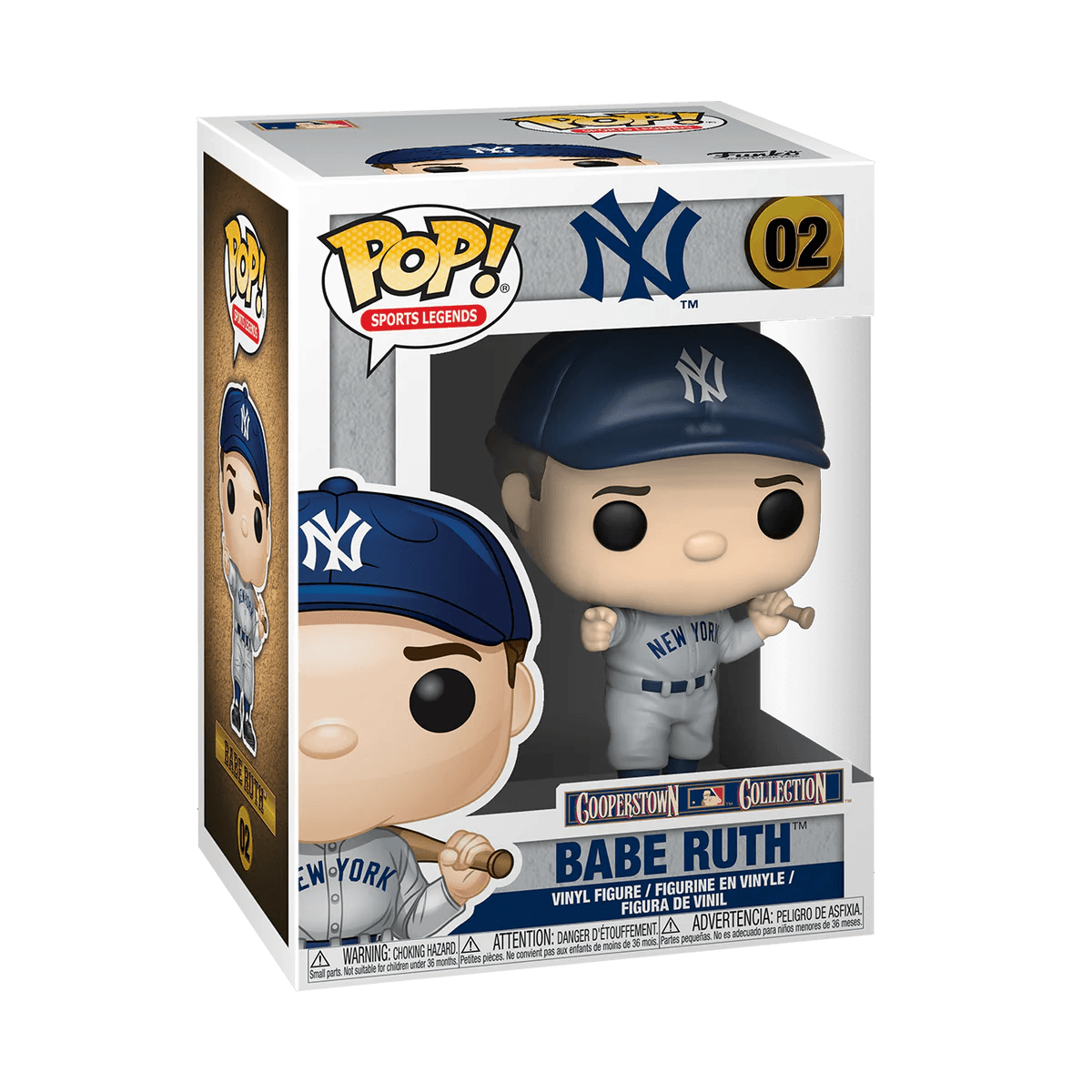 Pop! Sport Legends - Baseball - New York Yankees - Babe Ruth - #02 Funko 889698383356