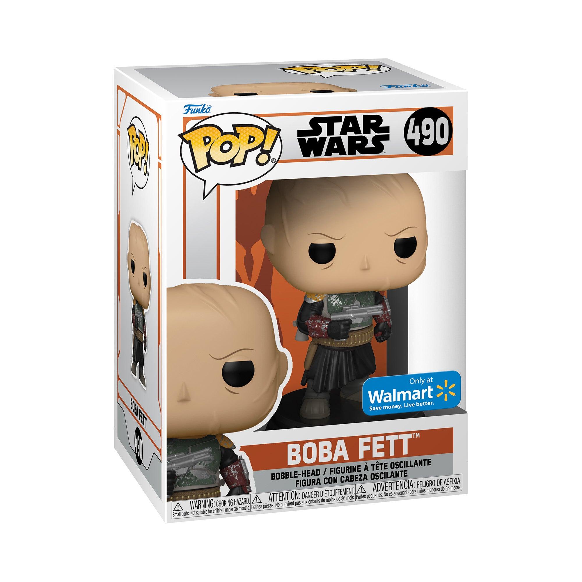 Pop! Star Wars - Boba Fett - #490 - Walmart EXCLUSIVE Funko 889698582889