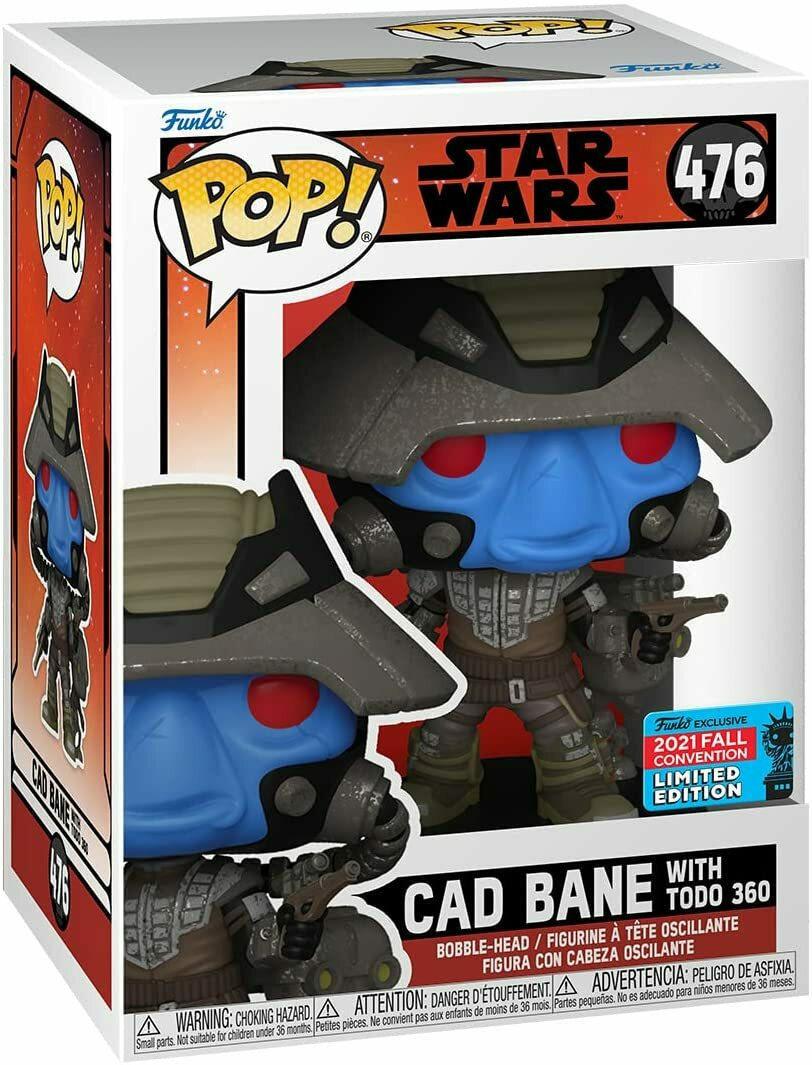 Pop! Star Wars - Cad Bane With Todo 360 - #476 - 2021 Funko Festival of Fun & 2021 New York Comic Con EXCLUSIVE LIMITED Edition - Hobby Champion Inc