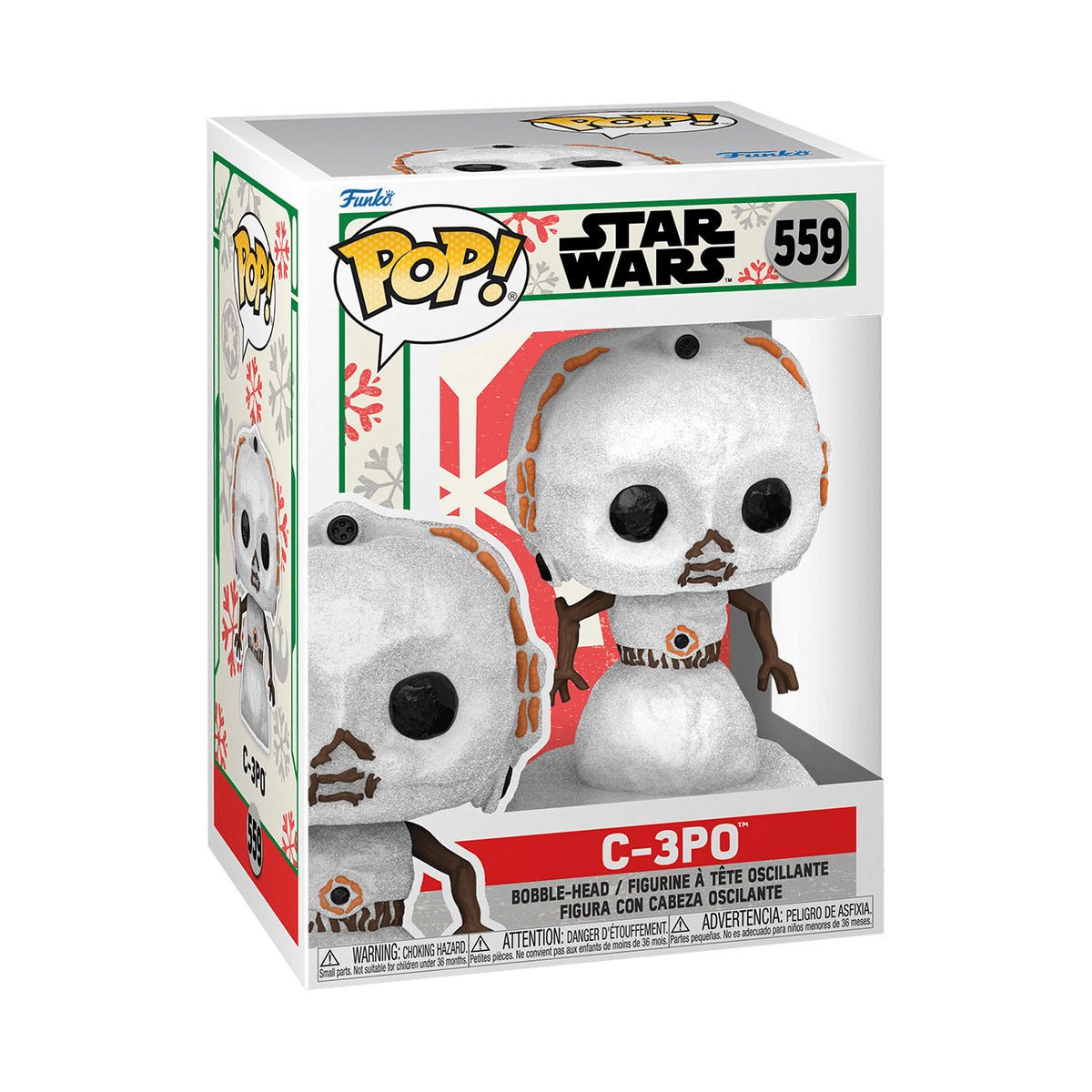 Pop! Star Wars - Christmas - C - 3PO - #559 Funko 889698643351