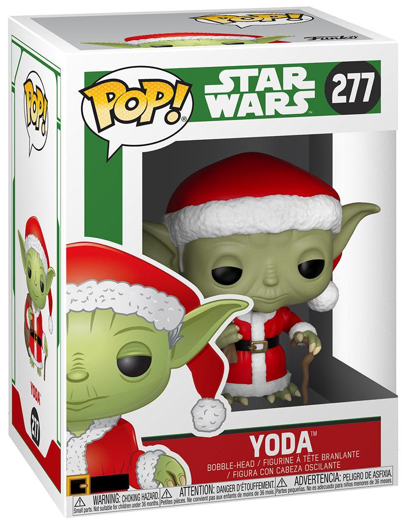 Pop! Star Wars - Christmas Holiday - Yoda - #277 - Hobby Champion Inc