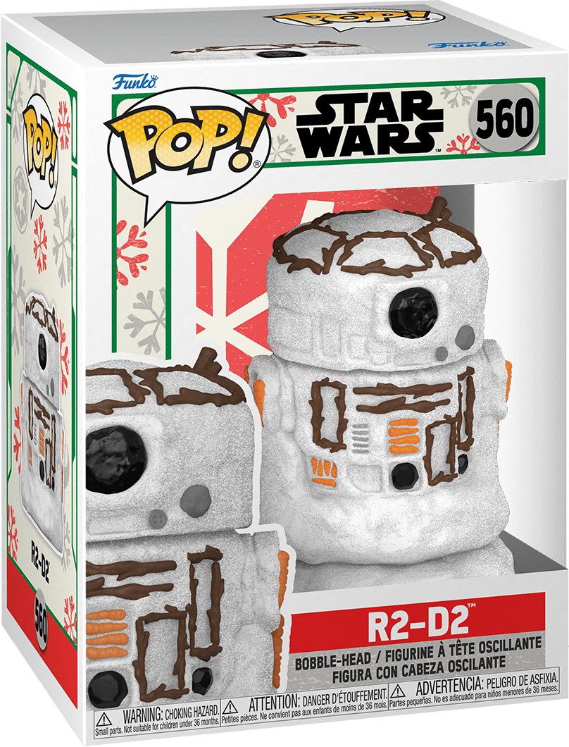 Pop! Star Wars - Christmas - R2 - D2 - #560 Funko 889698643375