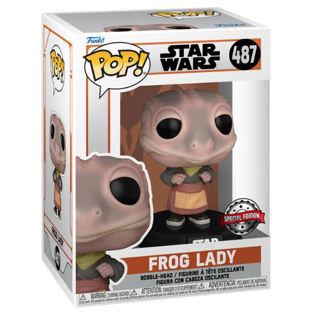 Pop! Star Wars - Frog Lady - #487 - SPECIAL Edition Funko 889698545303