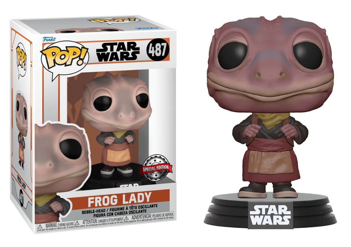 Pop! Star Wars - Frog Lady - #487 - SPECIAL Edition Funko 889698545303