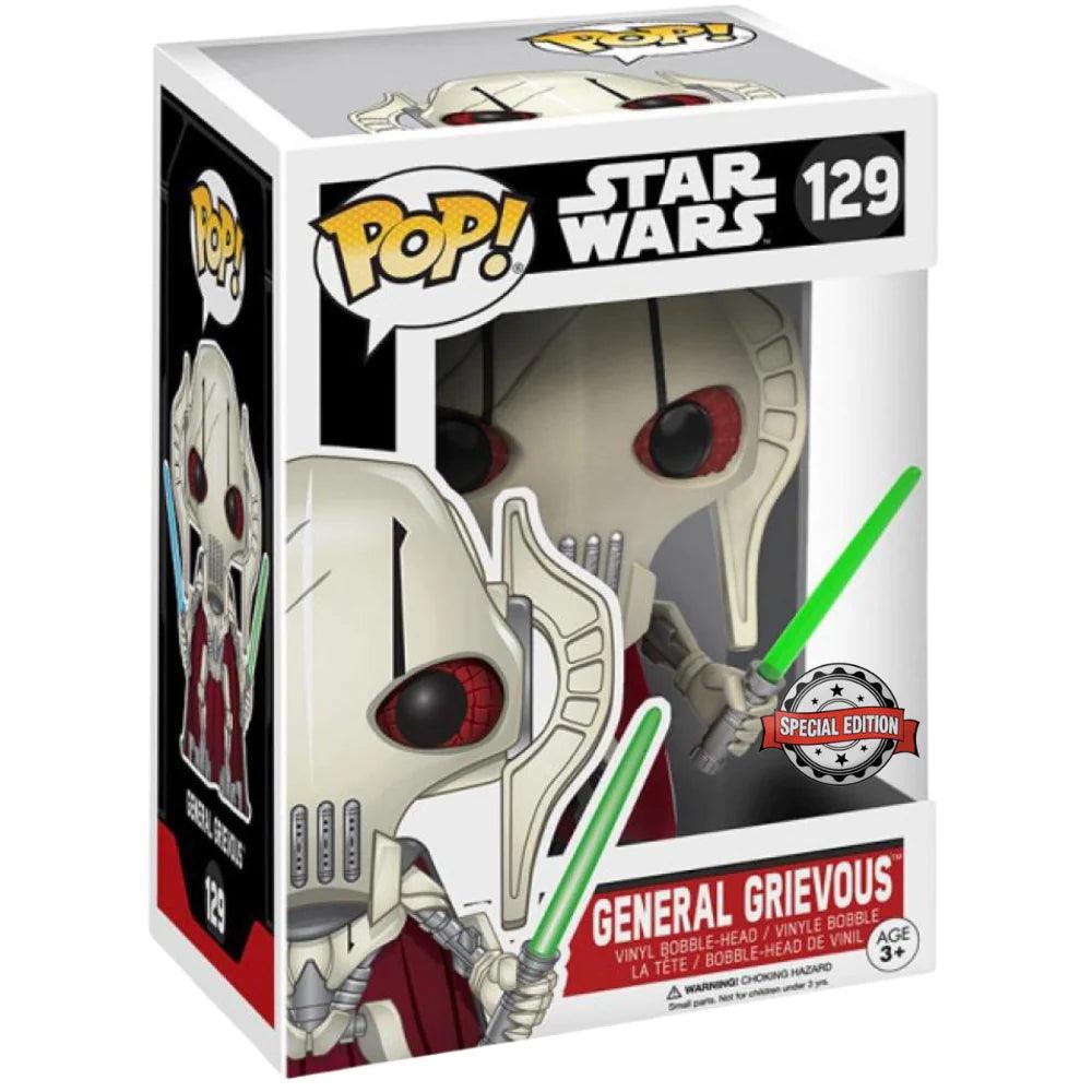 Pop! Star Wars - General Grievous - #129 - SPECIAL Edition Funko 889698106580