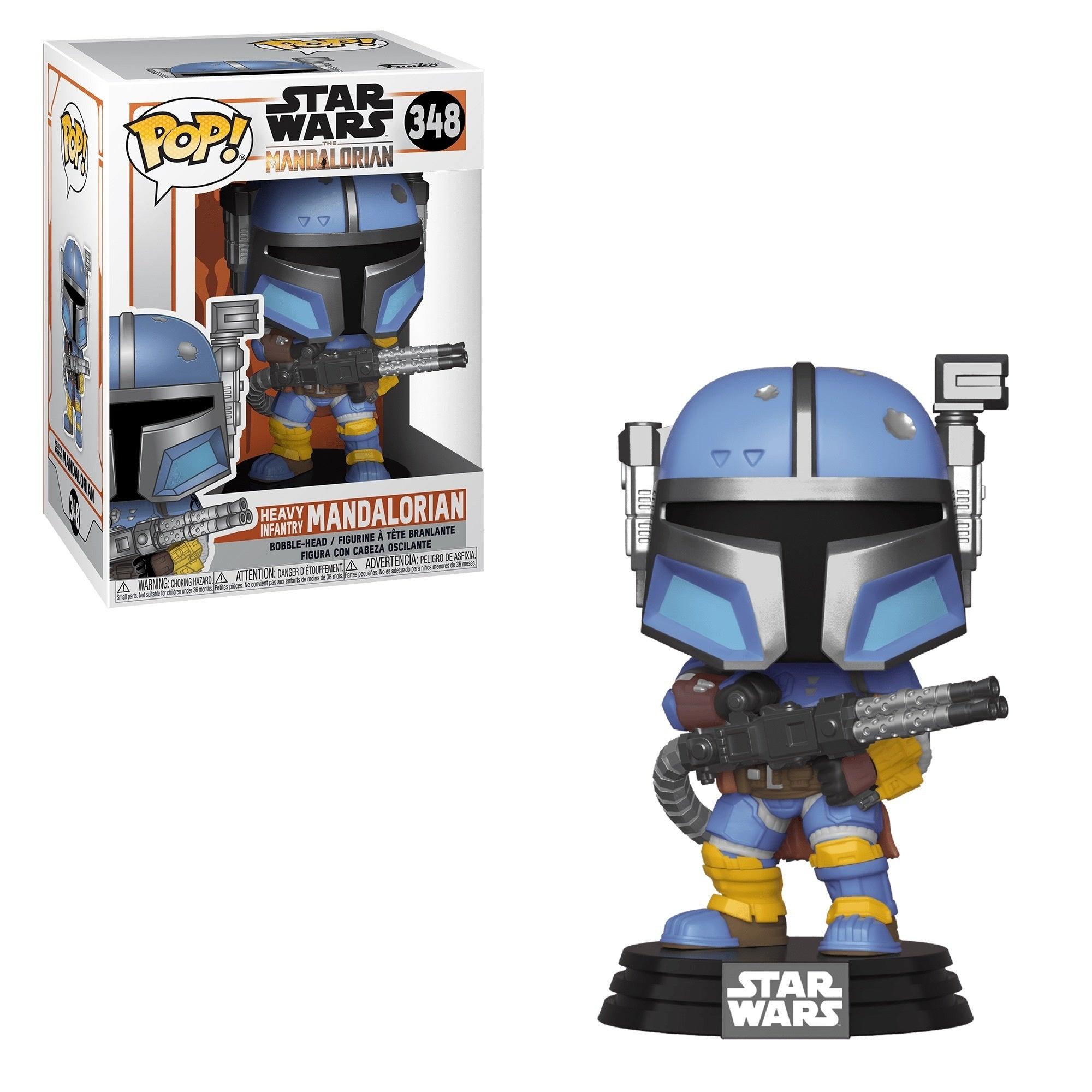 Pop! Star Wars - Heavy Infantry Mandalorian - #348 Funko 889698455404