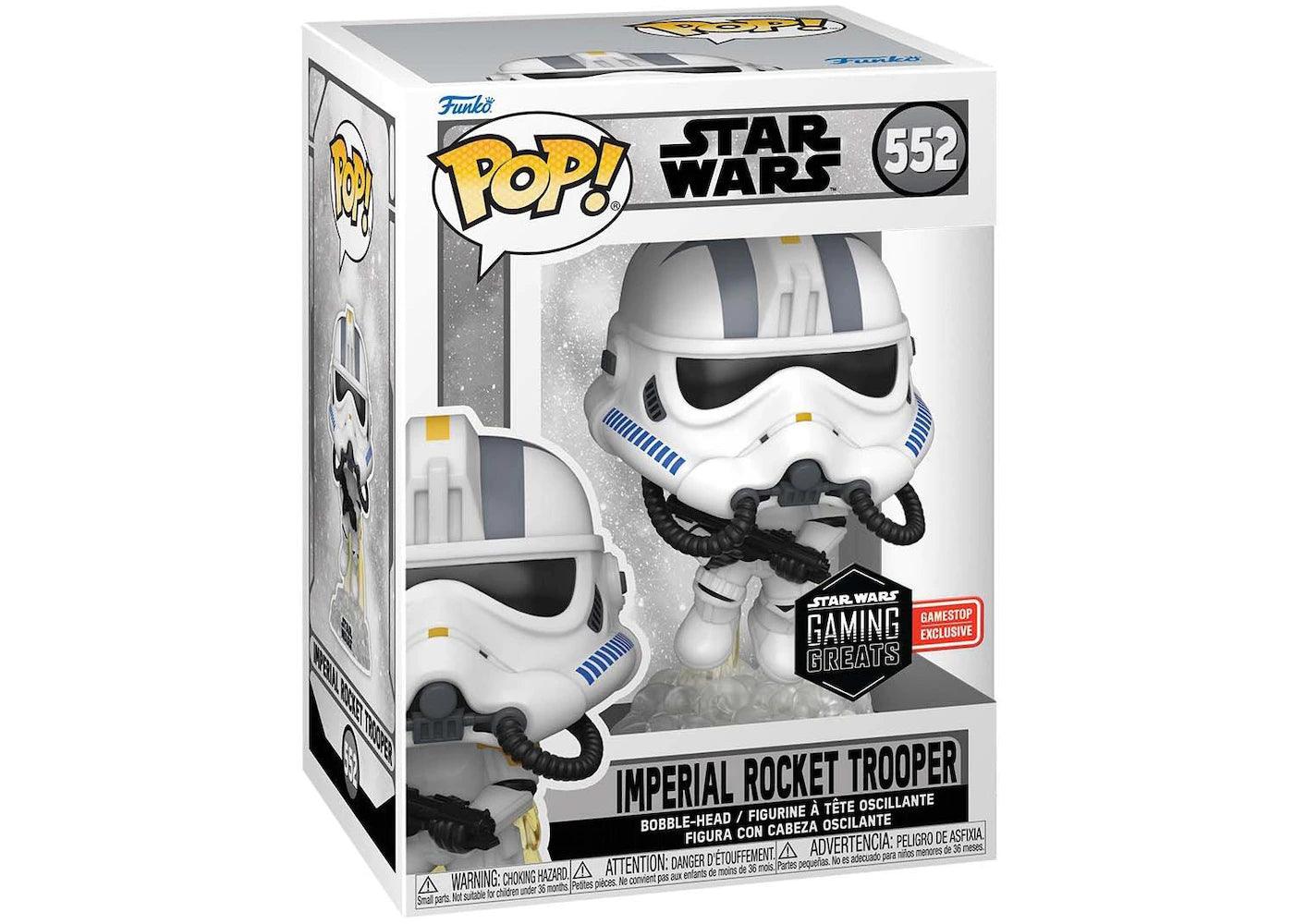 Pop! Star Wars - Imperial Rocket Trooper - #552 - GameStop EXCLUSIVE Funko 889698650496