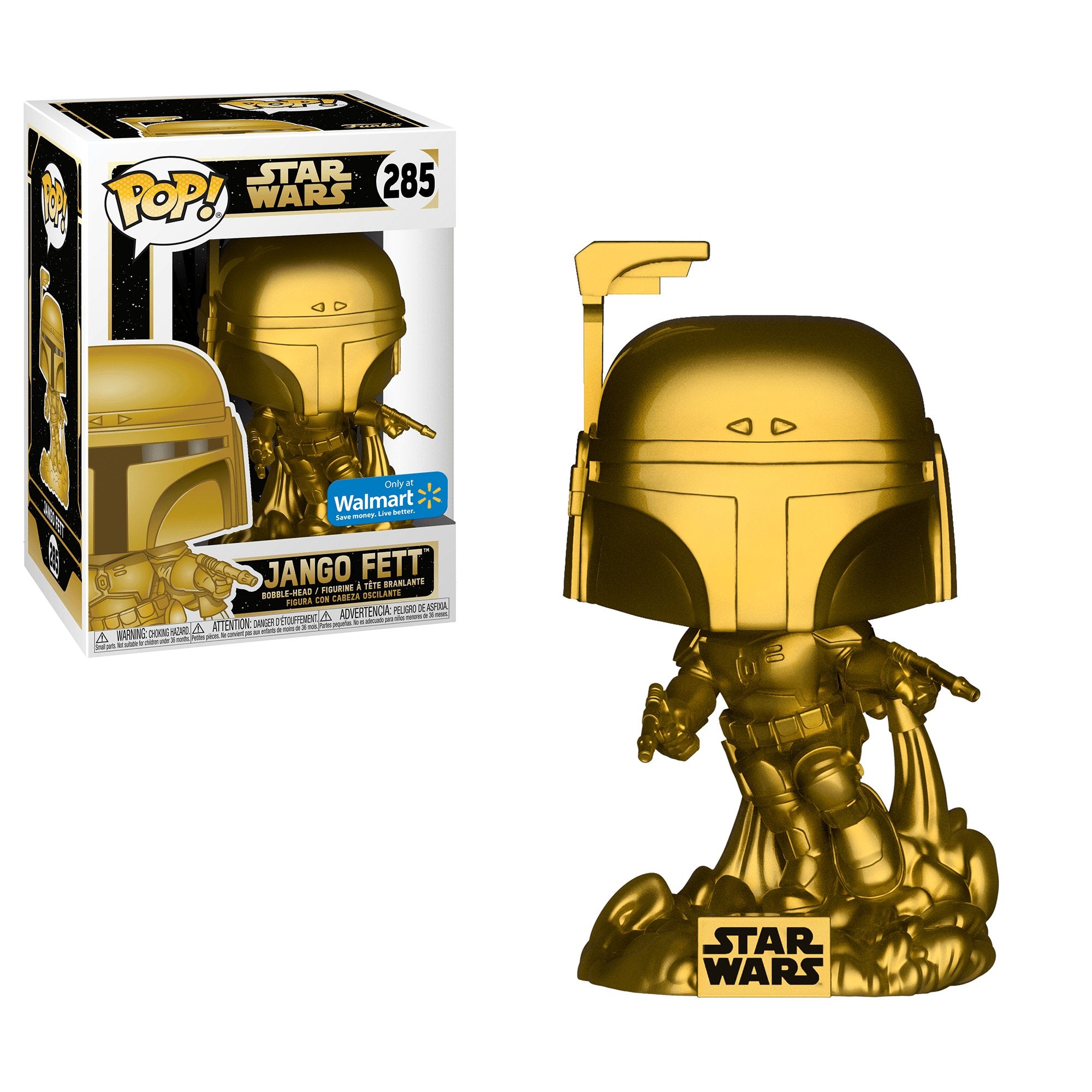 Pop! Star Wars - Jango Fett - #285 - Walmart EXCLUSIVE Funko 889698430197