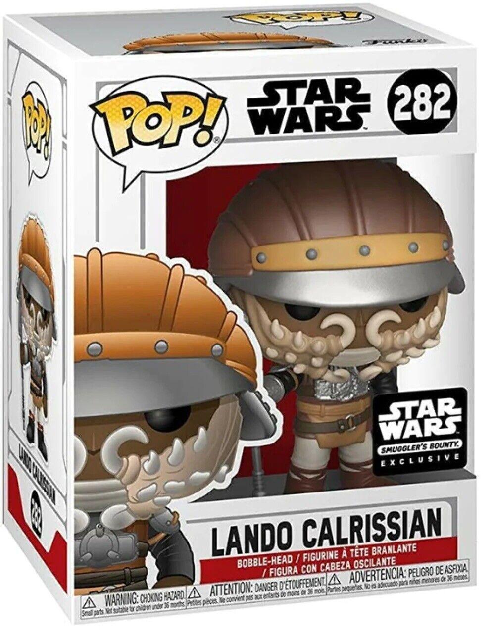 Pop! Star Wars - Lando Calrissian - #282 - EXCLUSIVE Smuggler's Bounty Funko 889698357852