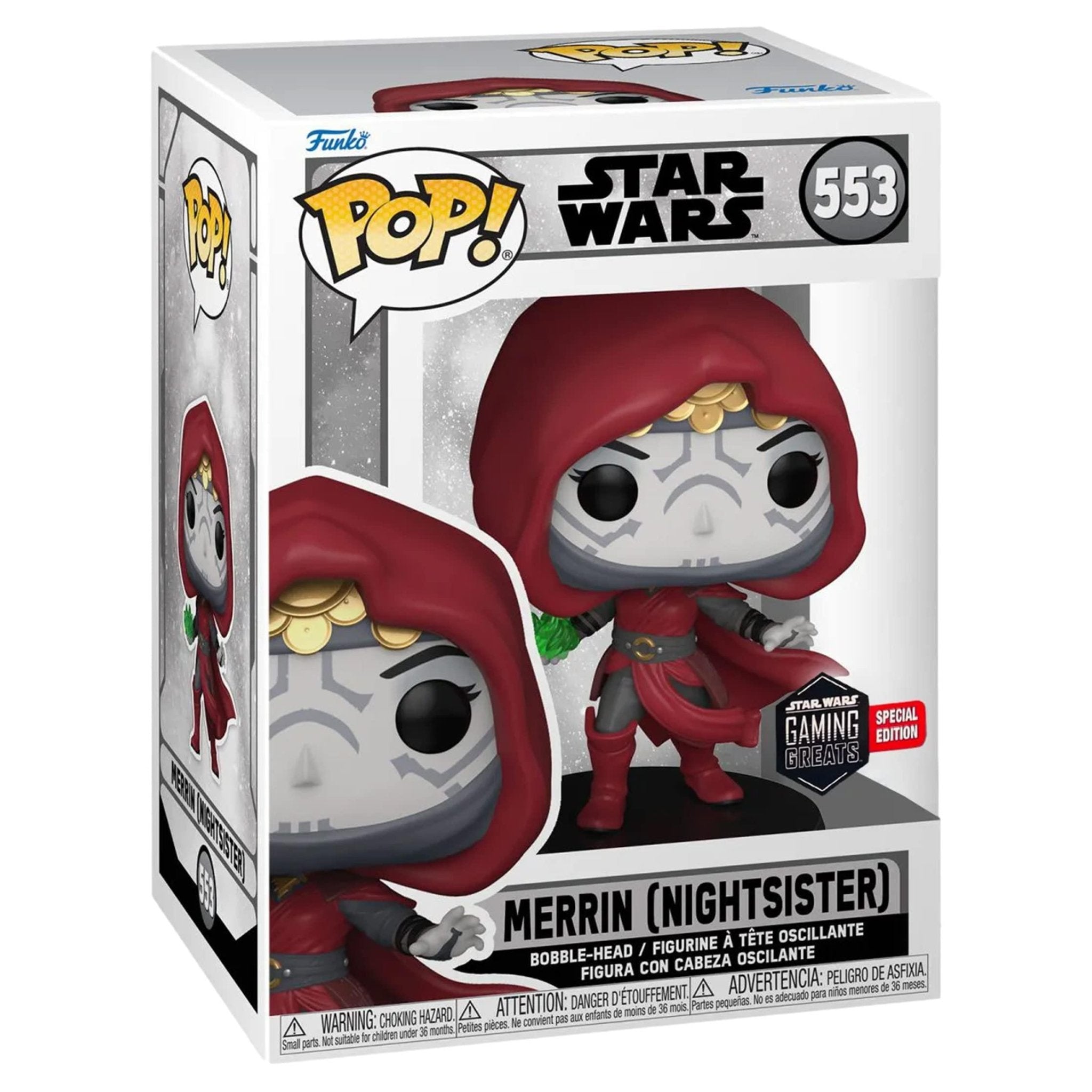 Pop! Star Wars - Merrin (Nightsister) - #553 - Gaming Greats SPECIAL Edition Funko 889698650489