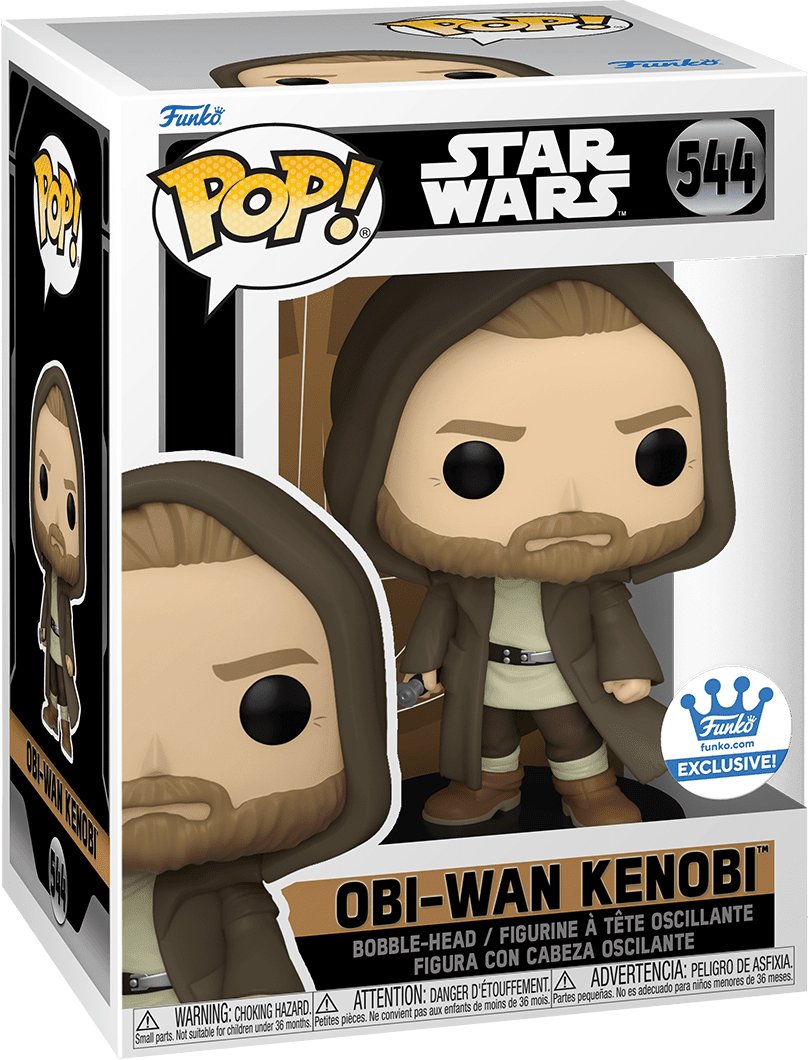 Pop! Star Wars - Obi - Wan Kenobi - #544 - Funko Store EXCLUSIVE Funko 889698649025