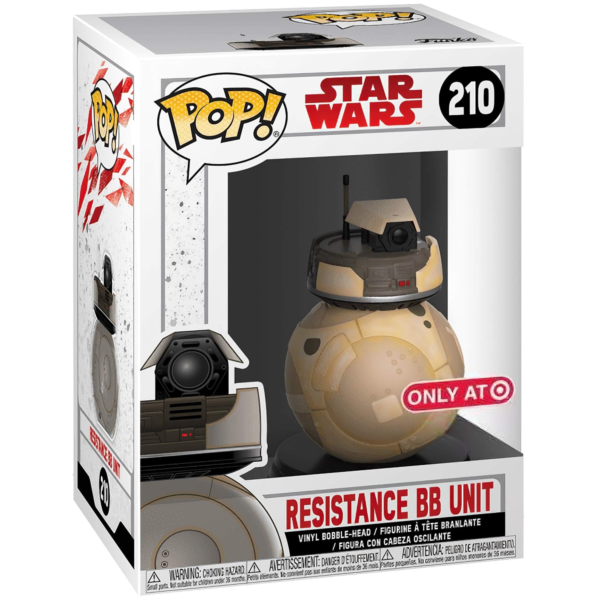 Pop! Star Wars - Resistance BB Unit - #210 - Target EXCLUSIVE Funko 889698147620