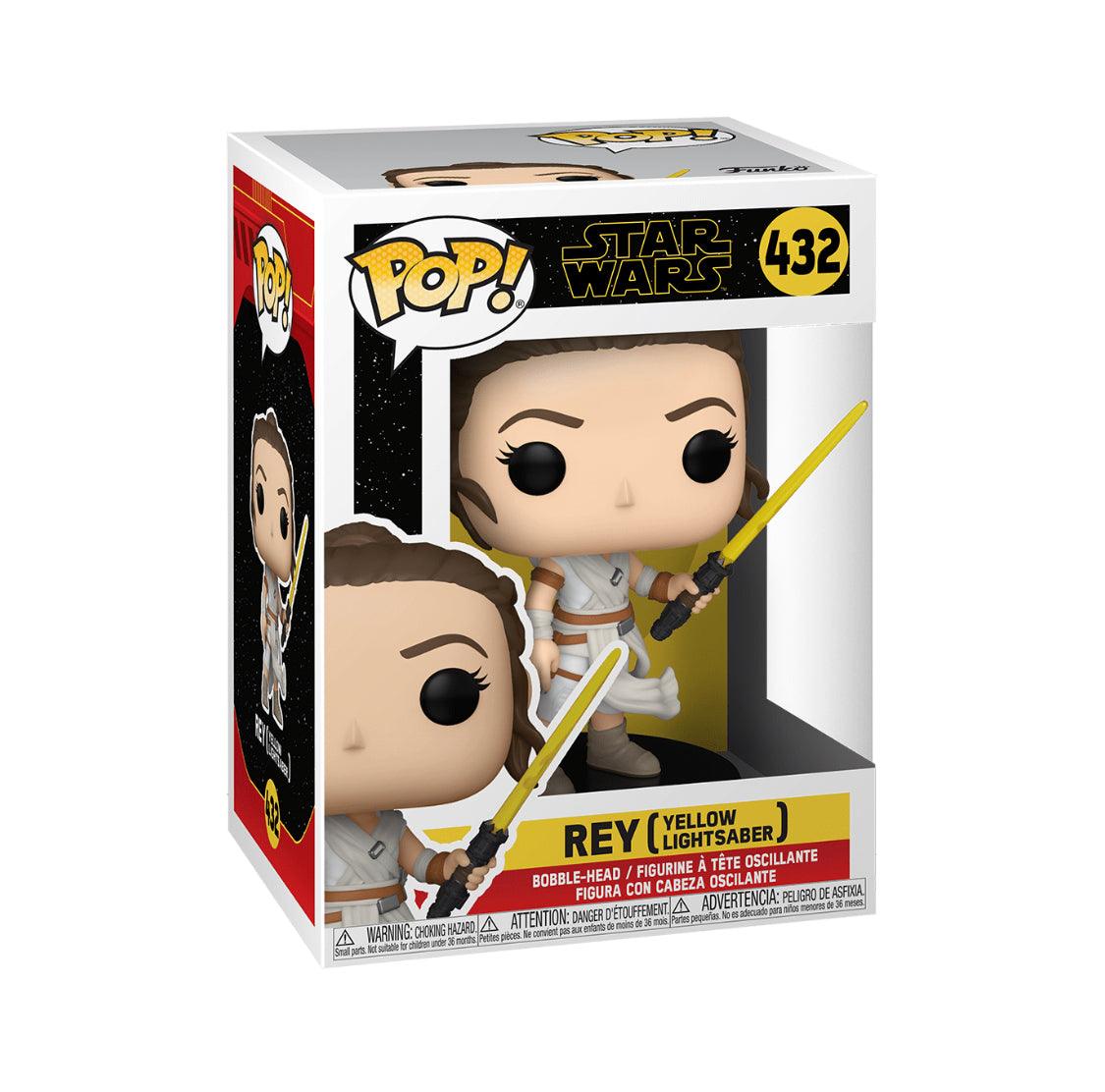 Pop! Star Wars - Rey (Yellow Lightsaber) - #432 Funko 889698514828