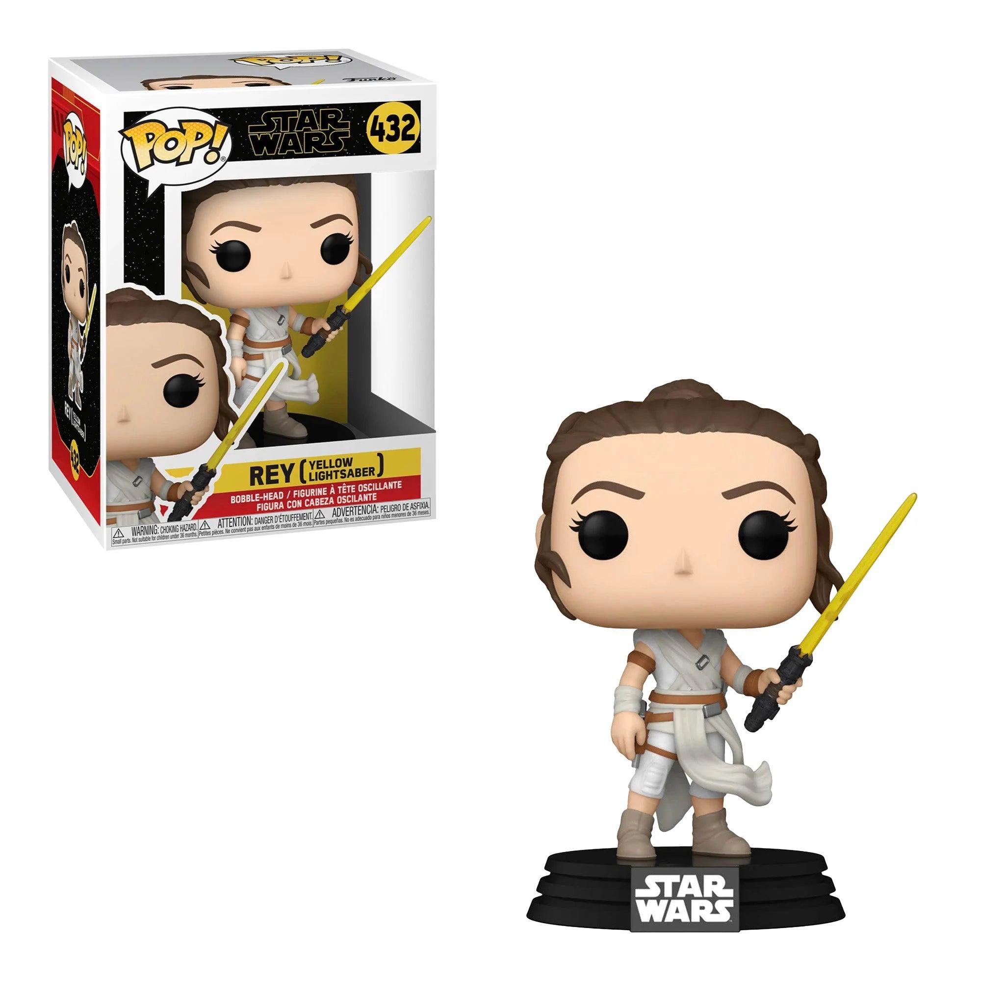 Pop! Star Wars - Rey (Yellow Lightsaber) - #432 Funko 889698514828