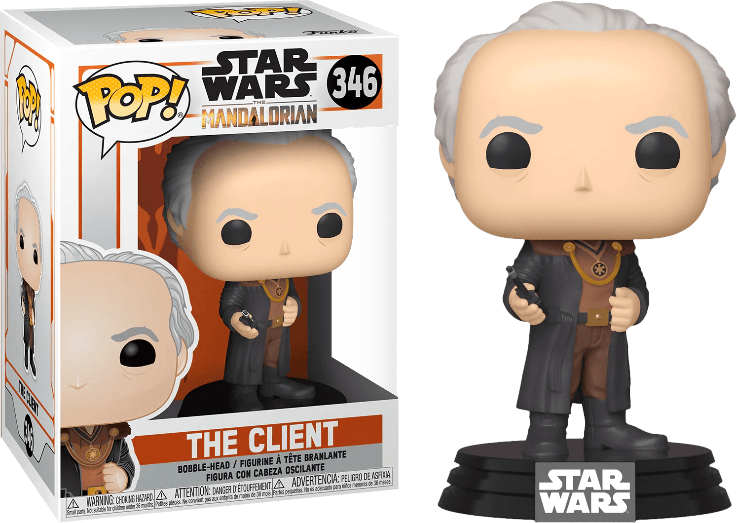 Pop! Star Wars - The Client - #346 Funko 889698455381