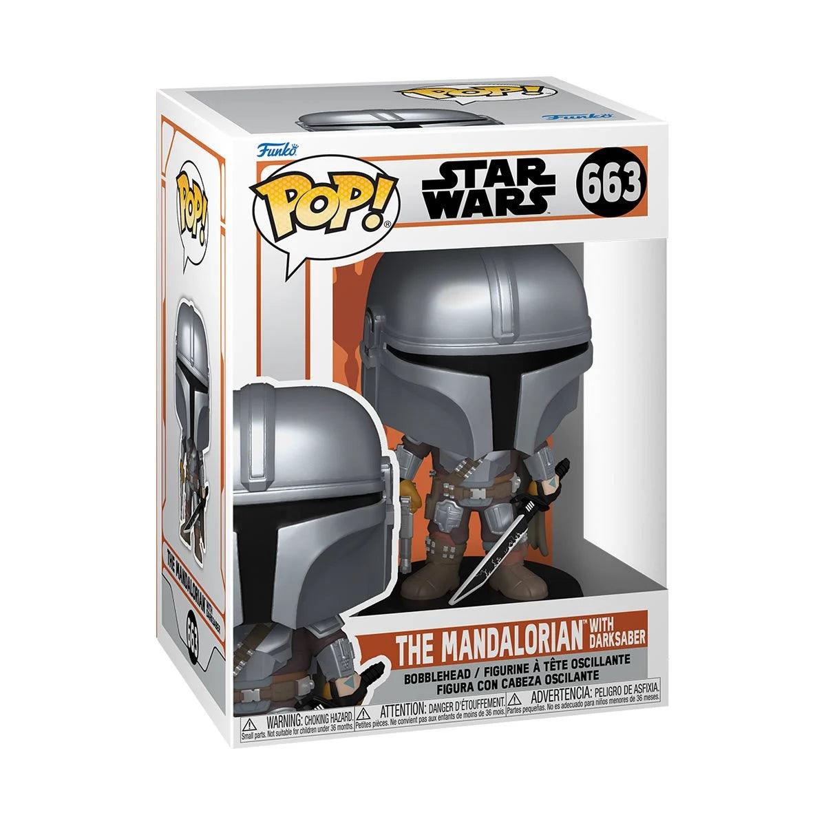 Pop! Star Wars - The Mandalorian with Darksaber - #663 Funko 889698765503