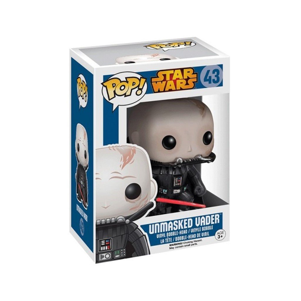 Pop! Star Wars - Unmasked Vader - #43 Funko 849803055295